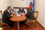 Абдулмуслим Курбаналиев провёл личный приём граждан в Региональной общественной приёмной партии «Единая Россия».
